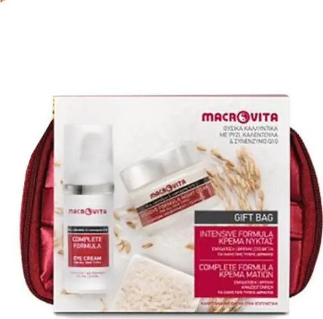 Macrovita Σετ Intensive Formula Κρέμα Νύκτας 40ml & Complete Formula Κρέμα Ματιών 30ml