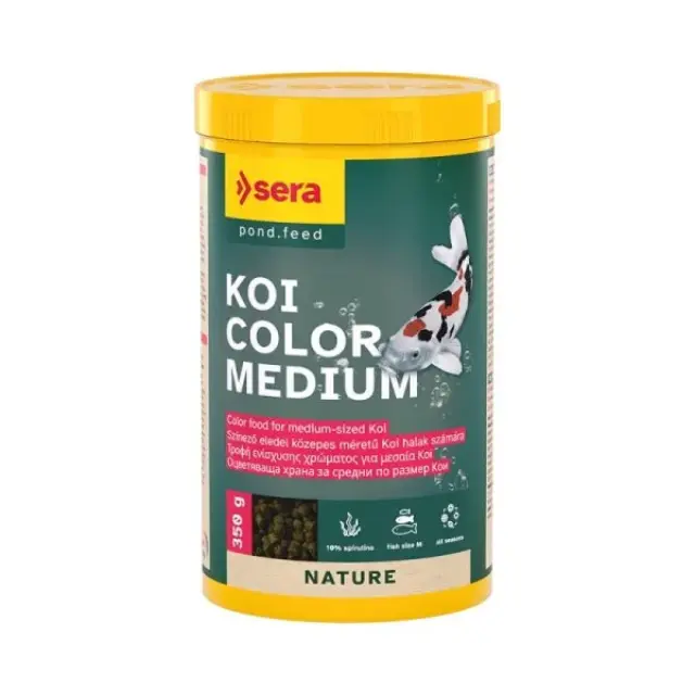 Sera Koi Color Medium Τροφή για Koi σε Κόκκους 1000ml