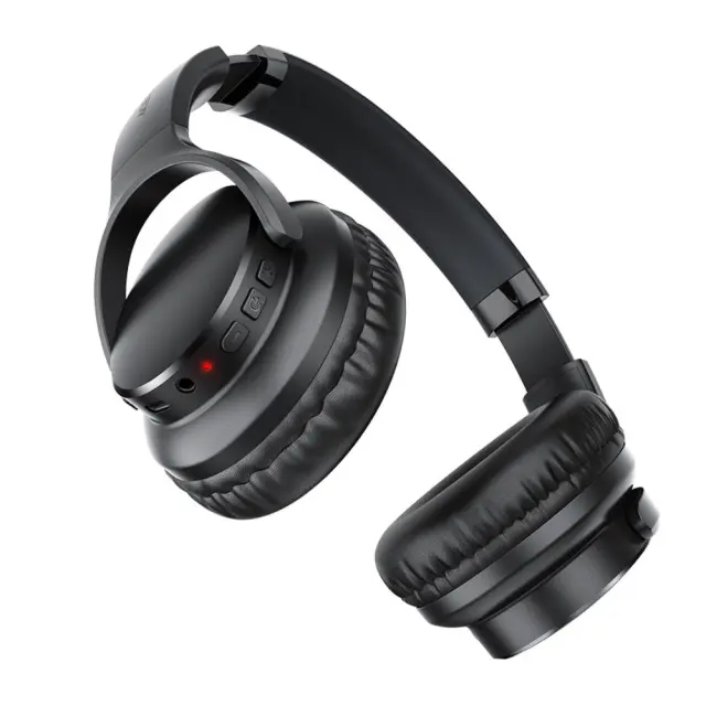 Wireless Ακουστικά Stereo Acefast H10 500mAh v5.4 Hi-Fi με Μικρόφωνο AUX USB-C 60ώρες Λειτουργία Μαύρα 3