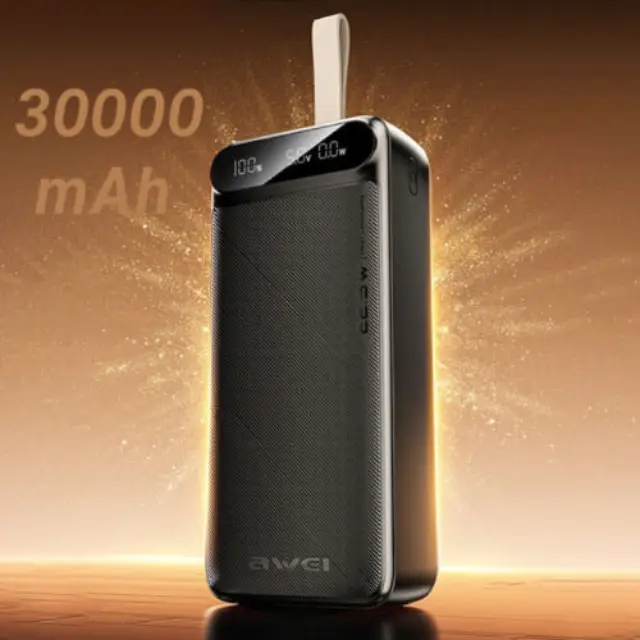 AWEI PowerBank PA-12 30000mAh 22.5W black