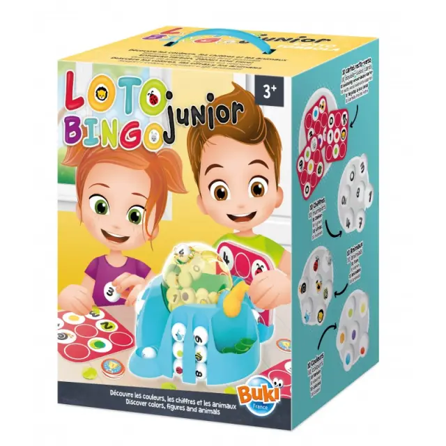Buki France Εκπαιδευτικό Επιτραπέζιο Loto Bingo Junior 3+ ετών 5602