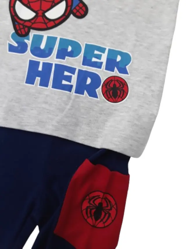 Μπλούζα με Σορτσάκι Super Hero Spiderman Blue 80102160001 - 12 M (80cm) 3