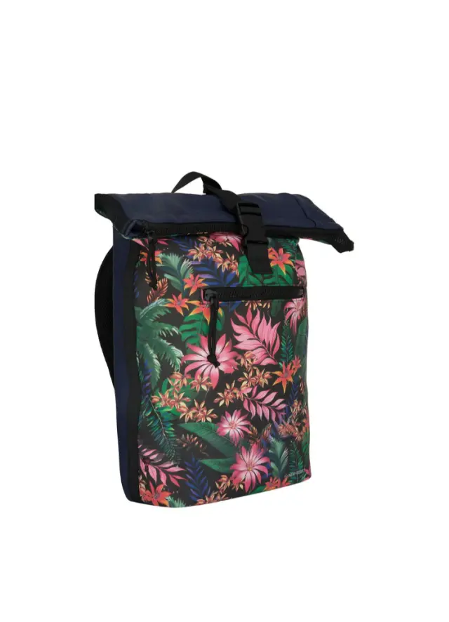New Rebels - New rebels Mart - New York Flowerpower Rolltop Backpack 16L