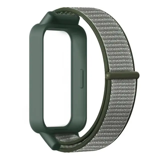 Nylon Λουράκι για Xiaomi Redmi Band 3/ 9 Active-Olive Green OEM 2
