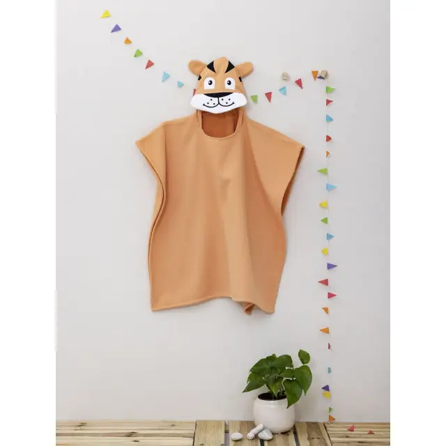 Πόντσο Tiger Πορτοκαλί Ηλικία 2 έως 4