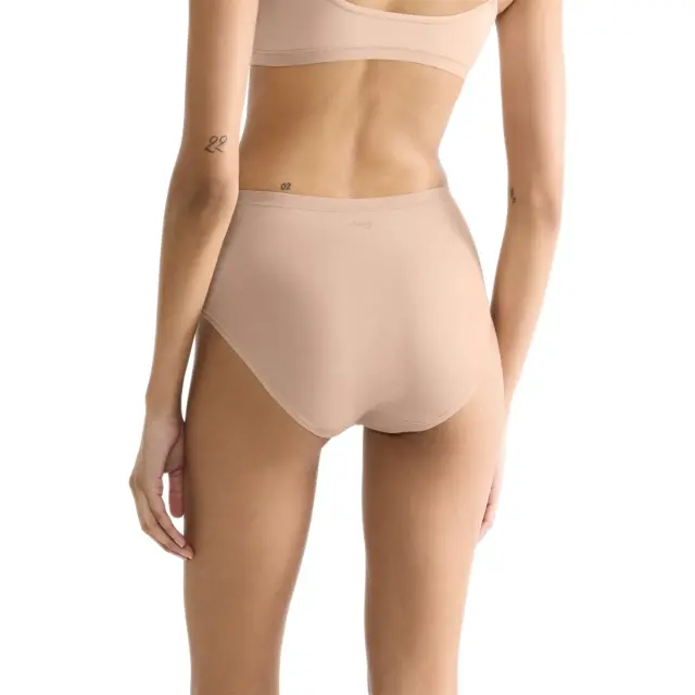 Sloggi Γυναικείο Slip Go Daily Midi - Τριπλό Πακέτο, Χρώμα New Beige 3