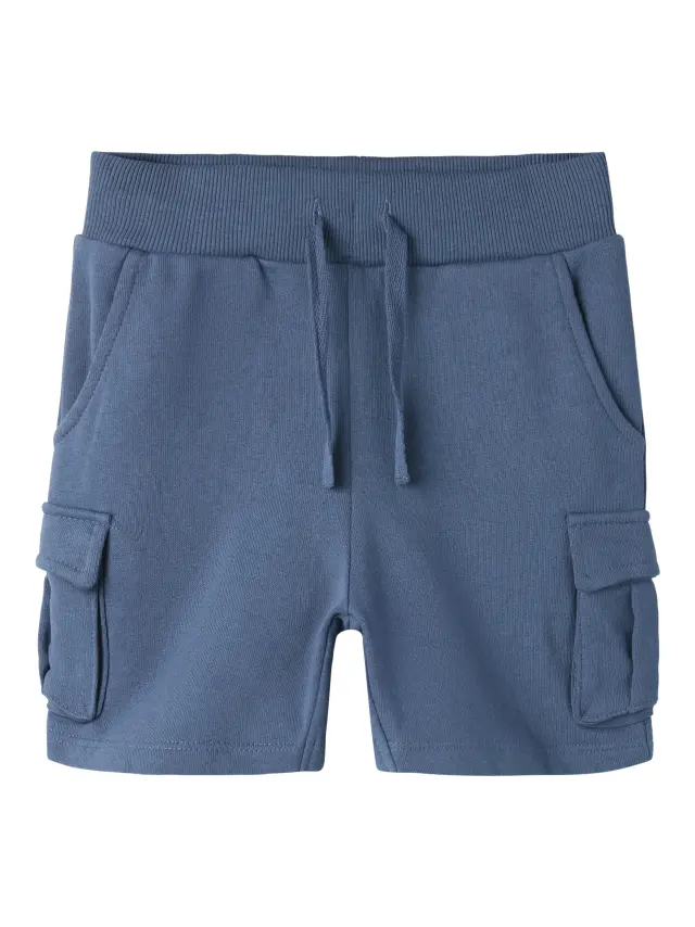 Name It Σορτς αγορίστικο πλεκτό Μπλε NMMOLI SWEAT SHORTS UNB NOOS - 13240417