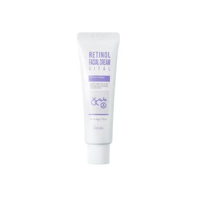 Efsolio Facial Cream Retinol Vital Αντιγηραντική Κρέμα Προσώπου, 50ml