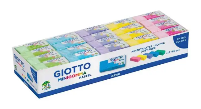Giotto Stilnovo Minigomma Γόμα Pastel (Διάφορα Χρώματα)/ 241600 (Giotto)