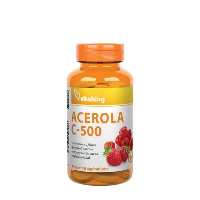 Vitaking Vitamin C-500 Acerola Raspberry