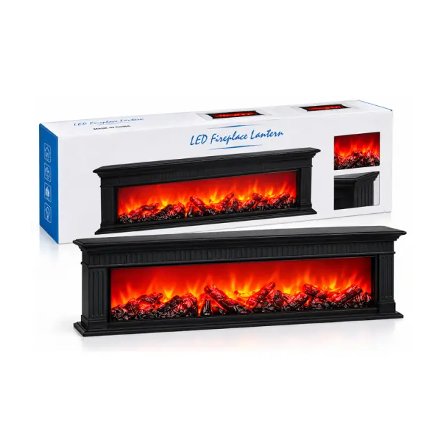 Διακοσμητικό Τζάκι LED RL-3-1 με Εφέ Φλόγας - RL-3-1 Decorative LED Fireplace with Flame Effect 094023