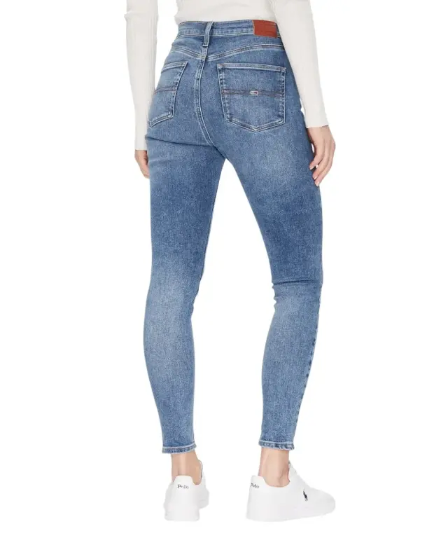 Tommy Hilfiger - Γυναικείο Jean Sylvia High Skinny DW0DW20655-1AB Μπλε 2