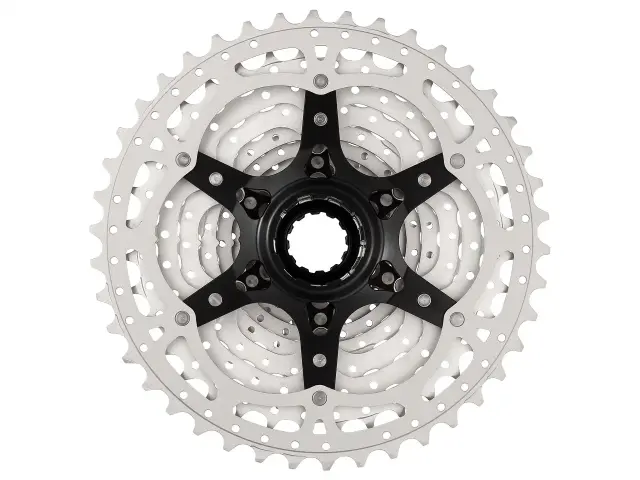 ΚΑΣΕΤΑ SUNRACE CSMS8 11-42T 11 ΤΑΧΥΤΗΤΩΝ METALLIC SILVER 2