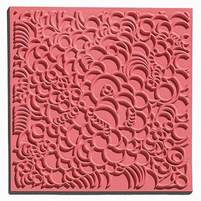 Φύλλο Υφής Για Πολυμερικούς Πηλούς - Bubbles - 9x9cm