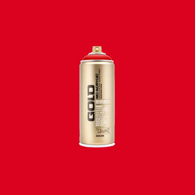 Montana Gold Spray Paint 400ml G2095 Blood Orange