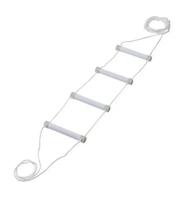 Rehabilitation bed ladder fluorescent