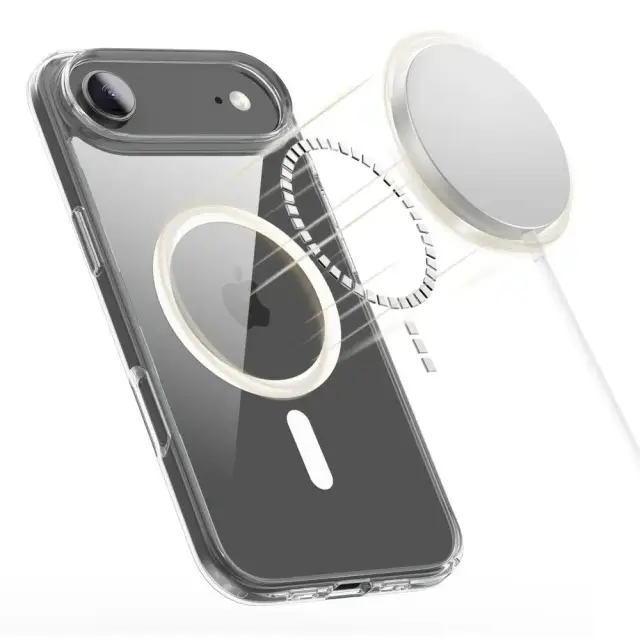Tech-Protect Θήκη Κινητού iPhone 17 Air Flexair Hybrid Magsafe Clear 3