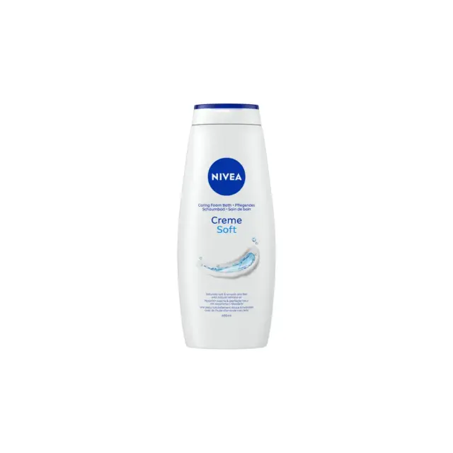 Nivea Creme Soft Κρεμώδες Αφρόλουτρο, 650ml