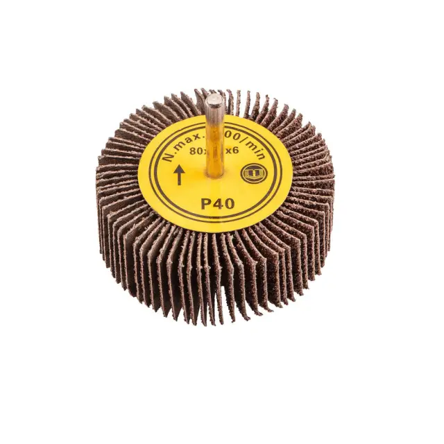 Λειαντικός Τροχός Graphite 55H760 ( Με Άξονα, 80 x 30 mm, K40)
