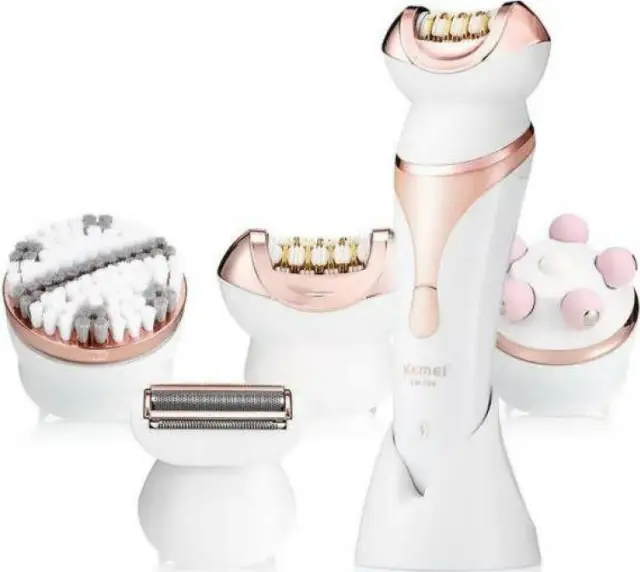 Kemei ΚΜ 296 Σετ Αποτρίχωσης Epilator για Σώμα
