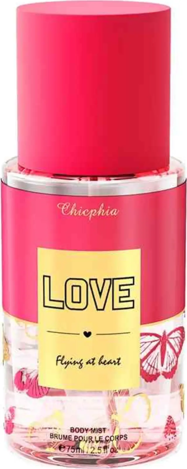 Chicphia Flying At Heart Body Mist Γυναικείο Αρωματικό Σπρέι Σώματος 75ml