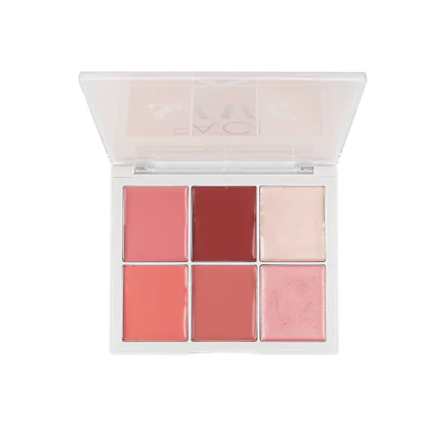 MUA Face Shape Palette Blush & Glow 18g 2