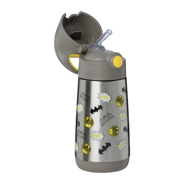 B.Box Batman Ισοθερμικό Παγούρι με Καλαμάκι 350ml 12+ Μηνών 2