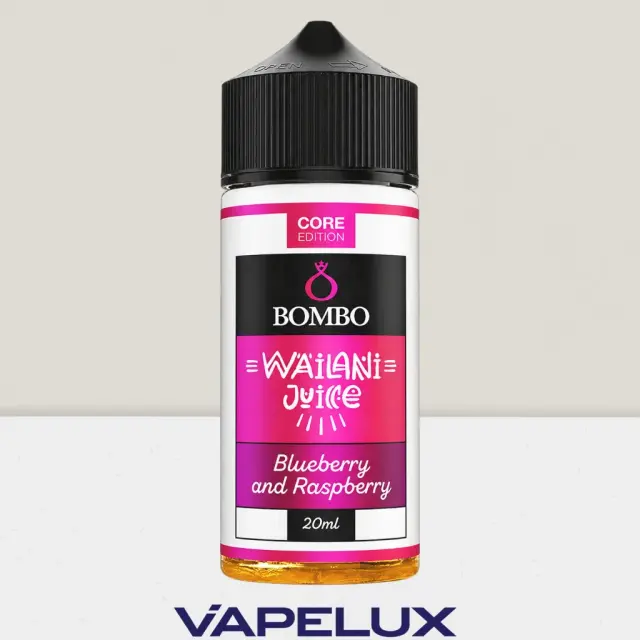 Bombo Wailani Juice Core Edition Flavor Shots Blueberry and Raspberry 20ml to 120ml 2