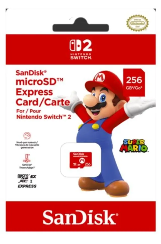 SanDisk - Nintendo Switch 2 Micro SD Exp - Nintendo Switch 2