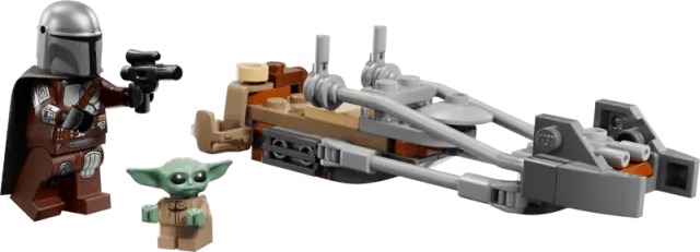 LEGO® Star Wars The Mandalorian & Grogu's Speeder Bike™ για 6+ Ετών 58τμχ - 75436