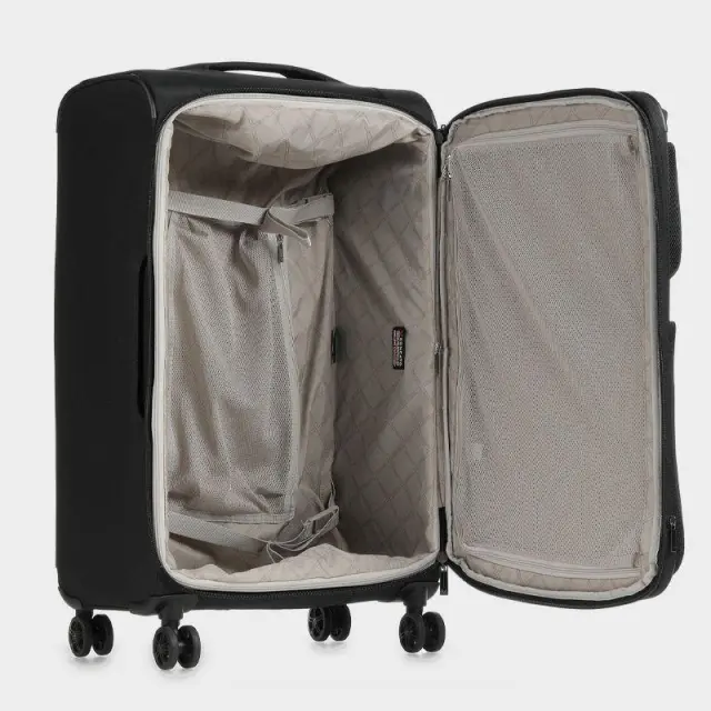 Μεσαία Βαλίτσα Roncato 418072-01 Μαύρο - ONESIZE 3