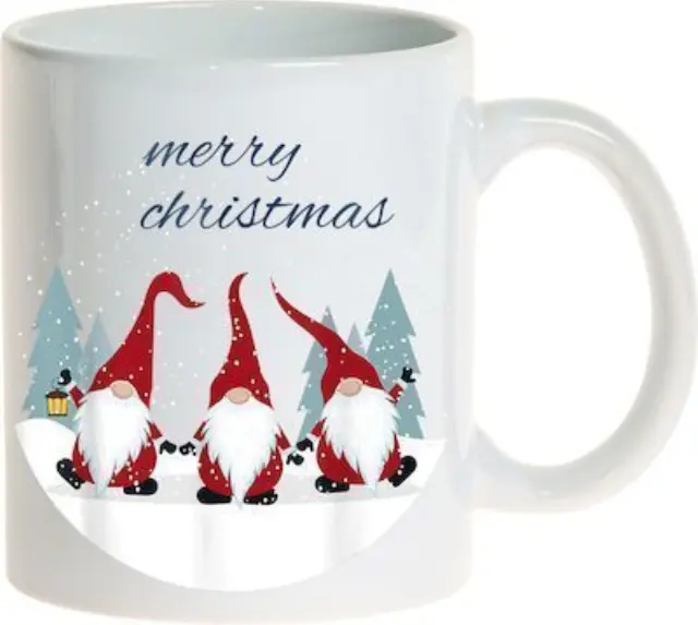 κούπα κεραμική χριστουγεννιάτικη merry christmas (κωδ. 3658)