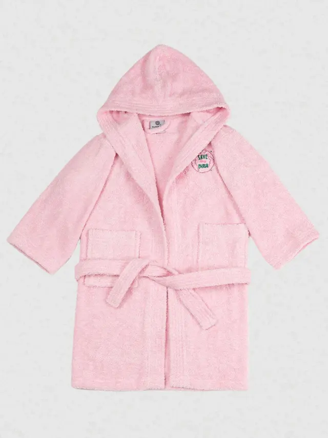 Μπουρνούζι Παιδικό Eco Pink Ηλικία 12-14 Sunshine 3