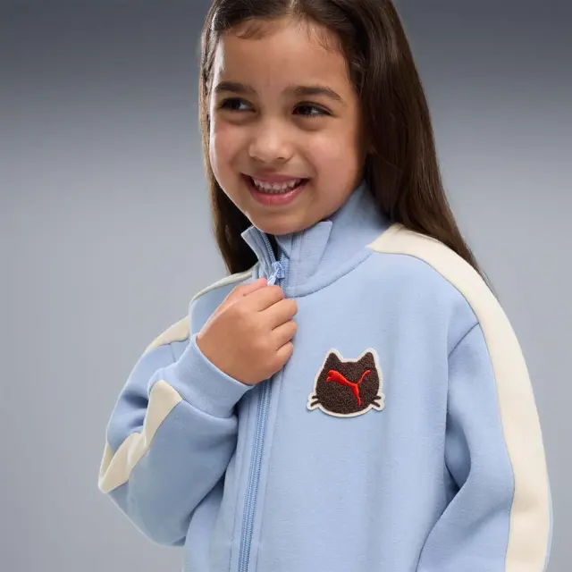 Puma Boy's T7 Imaginery Friend Relaxed Full-Zip Jacket Γαλάζιο 637425-38 (Puma) 2