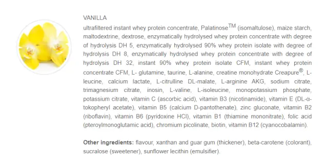 Extrifit Hero vanilla, 1500-g 3