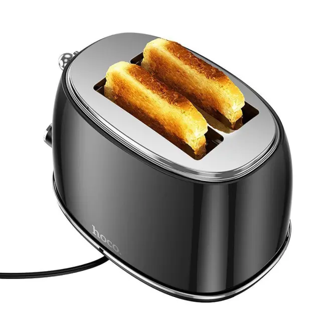 Hoco Ηλεκτρική Φρυγανιέρα 2 θέσεων 850W Μαύρη HE50