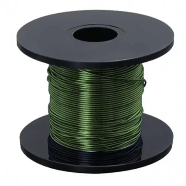 Χρωματιστό Σύρμα - Leaf Green - Ø0.50mm - 25m