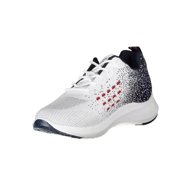 U.S. Polo Assn. - Ανδρικά Sneakers SPEEDY001M3T1-WHI-BLU01 Λευκό 3