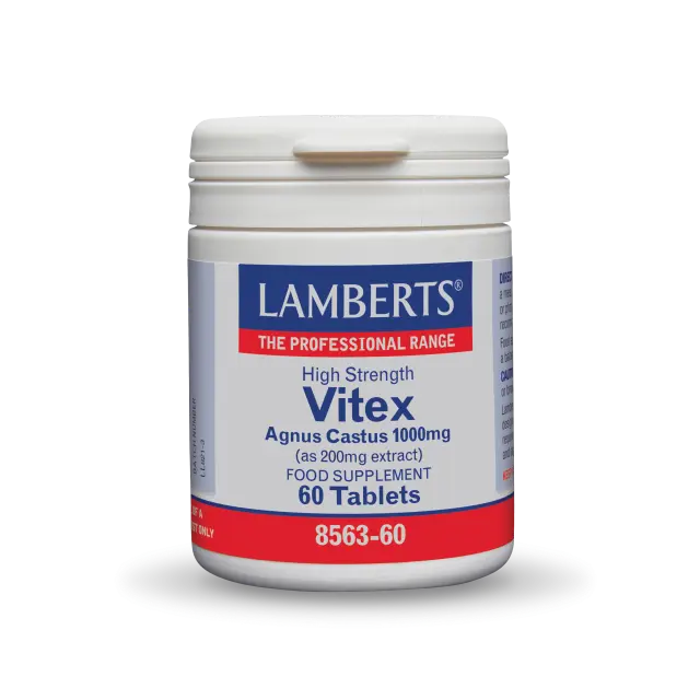 Lamberts Vitex Agnus Castus 1000mg Λυγαριά Συμπλήρωμα Διατροφής για τη Γυναικεία Ευεξία, 60tabs