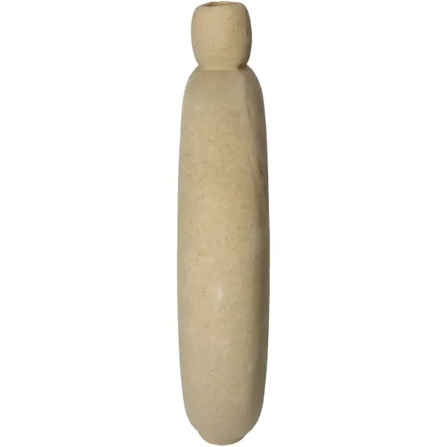 Βάζο Καφέ Κεραμικό 27x5.6x30.5cm 2