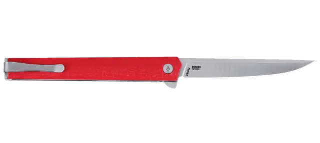Σουγιάς CRKT CEO FLIPPER RED-Silver 2