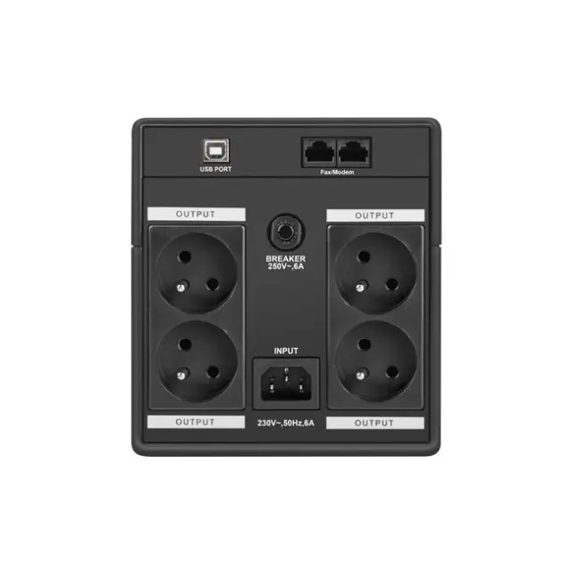 Armac UPS Home 1500E LED 1500VA 950W Black (H/1500E/LED) 2
