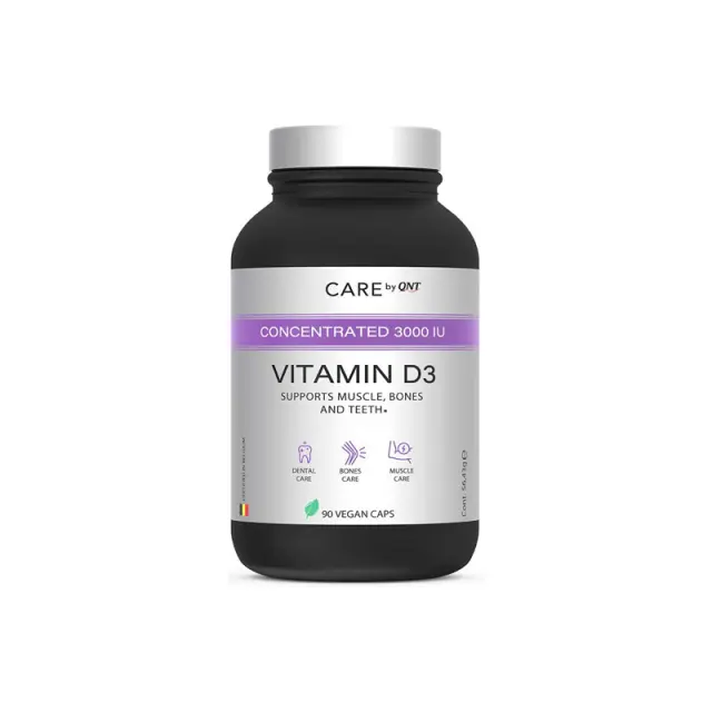 CONCENTRATED - D3 - QNT CARE LINE - 90 VEGAN CAPS