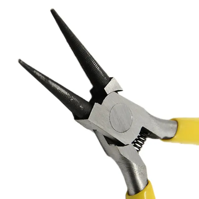 Στρογγυλό Μυτοτσίμπιδο High Carbon Steel Yellow