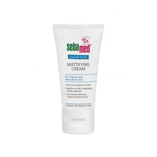 Seamed Clear Face Mattifying Cream Ματ Κρέμα για Λιπαρό Δέρμα, 50ml