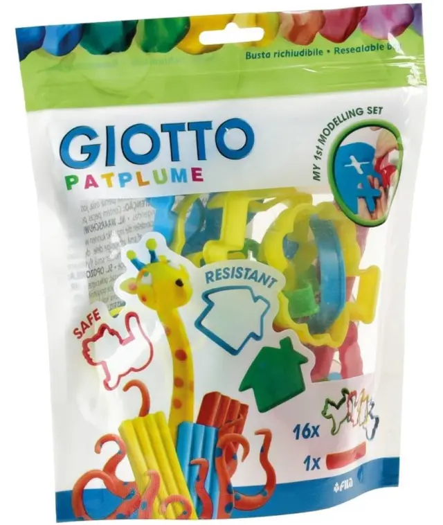 Giotto Patplume Φόρμες & Καλούπια με Πλάστη 16 τεμ. (688700)