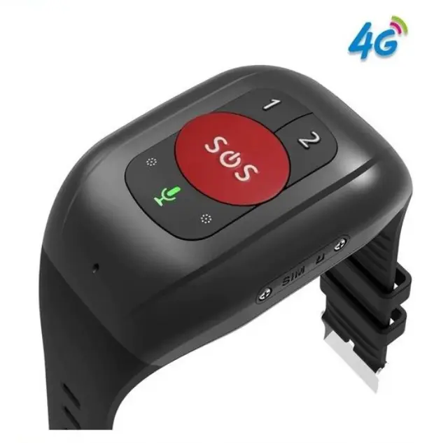 Ρολόι GPS TRACKER συσκευή εντοπισμού και παρακολούθησης 4G με κουμπί SOS και αισθητήρα πτωσης για βοήθεια ηλικιωμένων- φροντίδα απο απόσταση mod. SOS 911