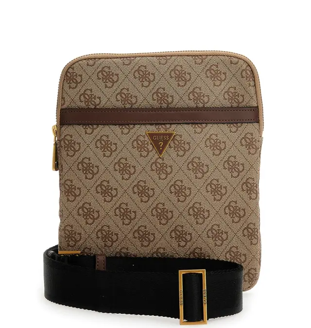 Τσάντα GUESS Vezzola HMEVZLP2223 Μπεζ