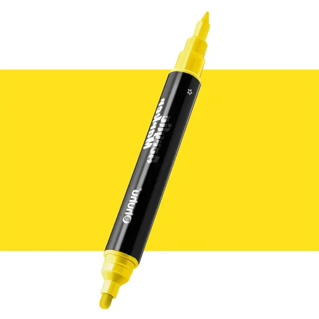 Ohuhu Acrylic Marker με Διπλή Μύτη Y108 - Lemon Yellow (OHUHU)