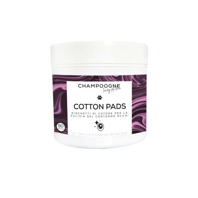 CHAMPOOGNE Cotton Pads Για Καθαρισμό Ματιών 80τμχ